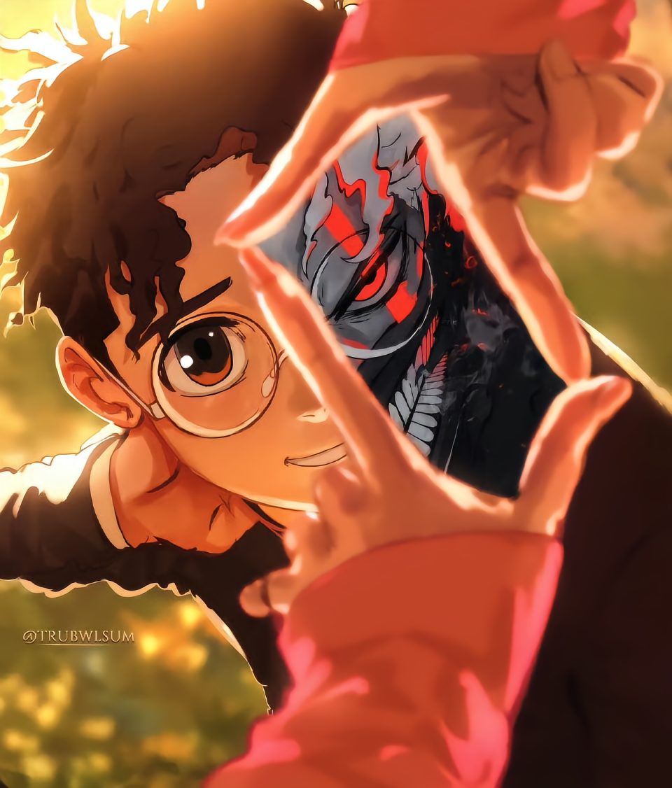 Bộ sưu tập fanart về Okarun và Momo từ manga Dandadan