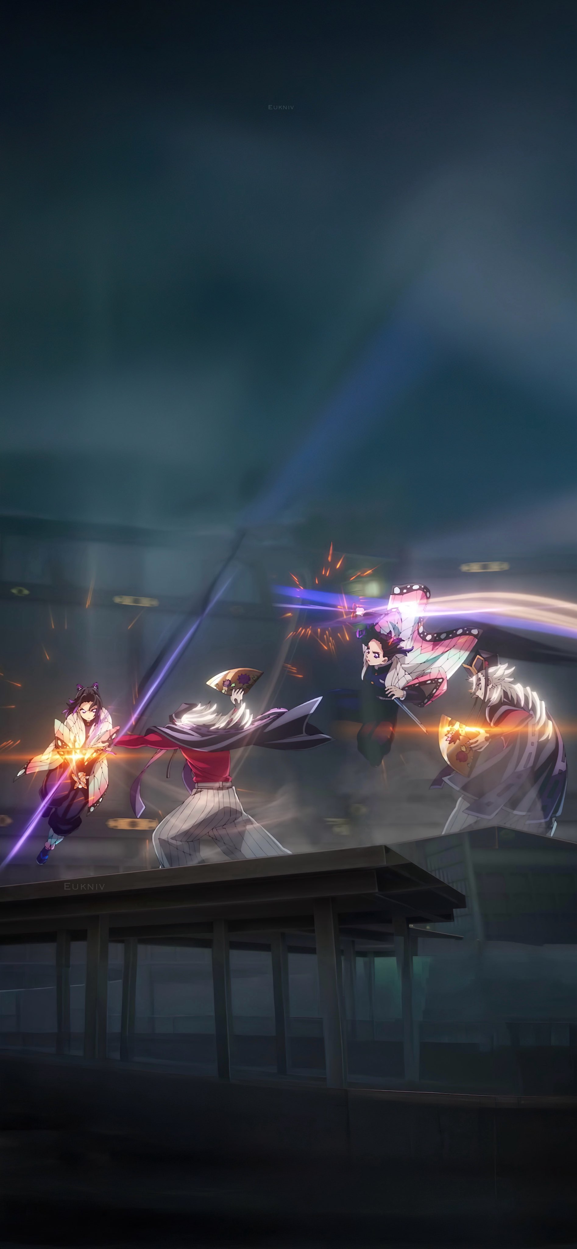 Hình nền 4K Kimetsu no Yaiba: Đại chiến Vô hạn