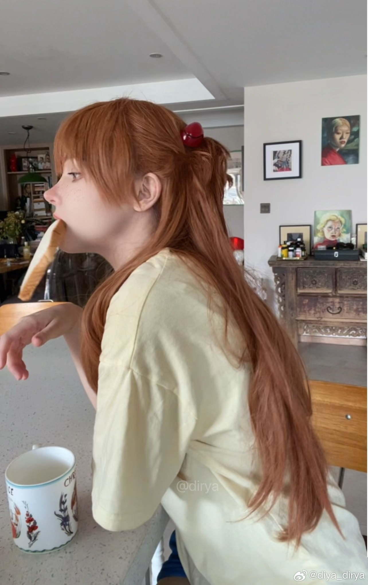 Asuka vibes brought to life! 🎀✨ Amazing cosplay by @diya_dirya on Weibo 🌟 Capturing the spirit of Neon Genesis Evangelion!&nbsp;