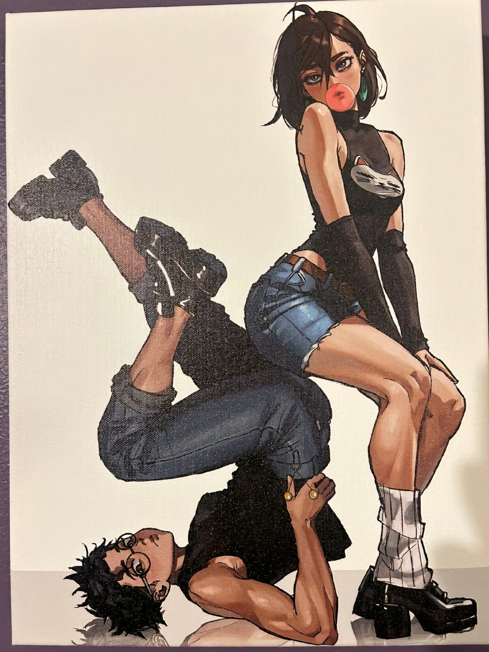 Bộ sưu tập fanart về Okarun và Momo từ manga Dandadan