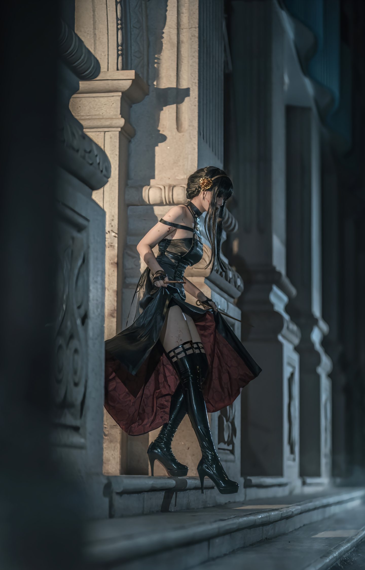 Some anime cosplays by @凫笙